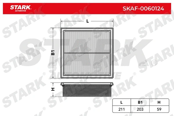 Air Filter (SKAF-0060124)