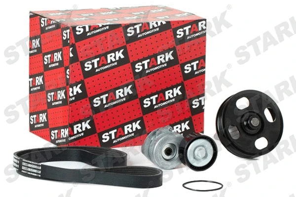 Water Pump + V-Ribbed Belt Kit