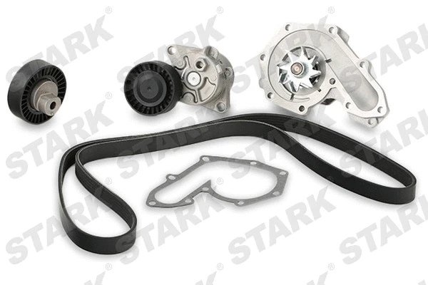 Water Pump + V-Ribbed Belt Kit (SKPRB-5160011)