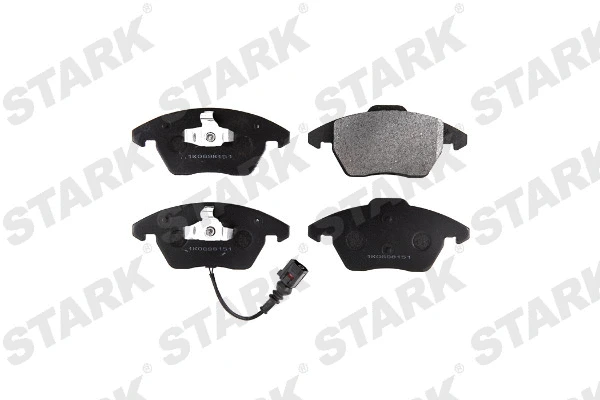 Brake Pad Set, disc brake (SKAD-1008)