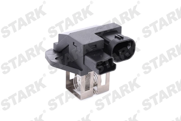 Series resistor, electric motor (radiator fan)