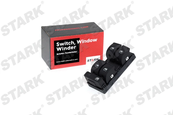 Switch, window regulator