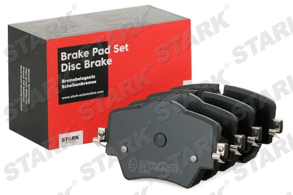 Brake Pad Set, disc brake (SKBP-0011725)