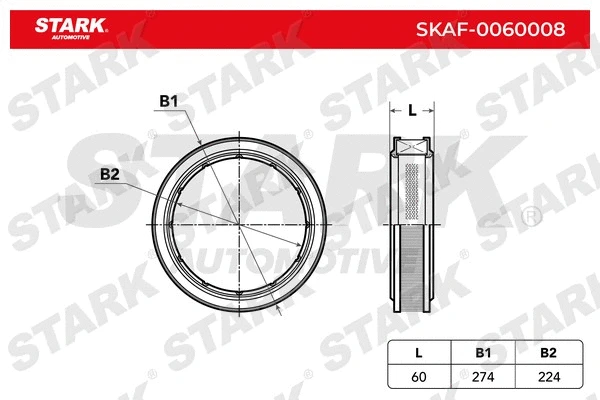Air Filter (SKAF-0060008)