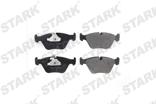 Brake Pad Set, disc brake (SKBM-1026)