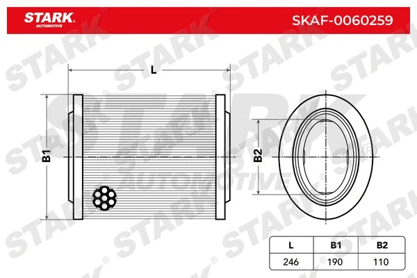 Air Filter (SKAF-0060259)