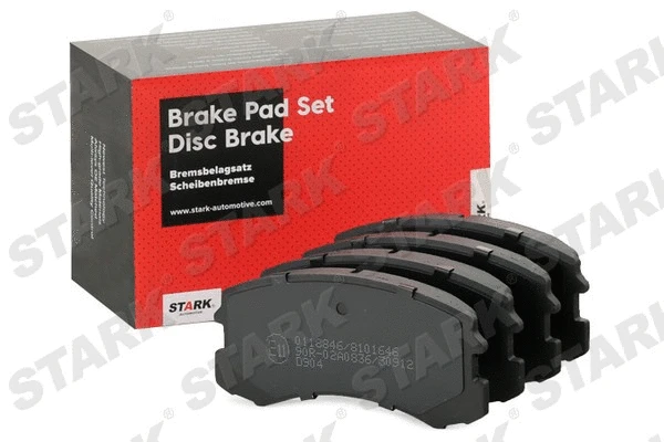 Brake Pad Set, disc brake (SKBP-0011596)