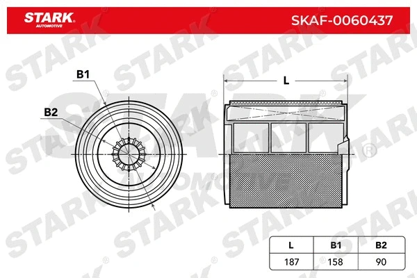 Air Filter (SKAF-0060437)