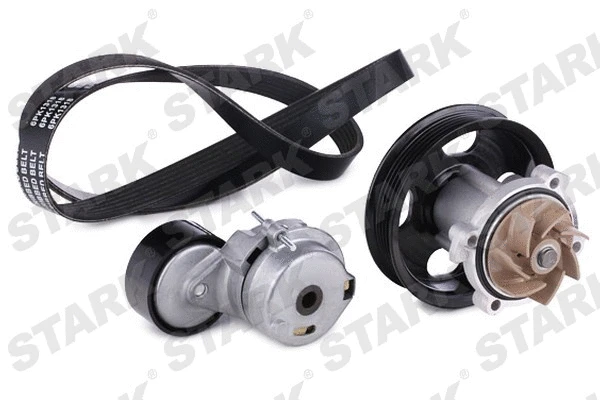 Water Pump + V-Ribbed Belt Kit
