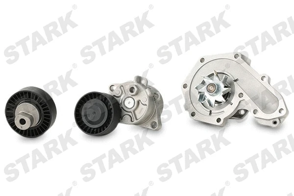 Water Pump + V-Ribbed Belt Kit