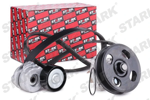 Water Pump + V-Ribbed Belt Kit