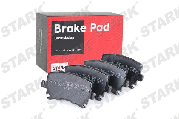 Brake Pad Set, disc brake (SKAD-1009)