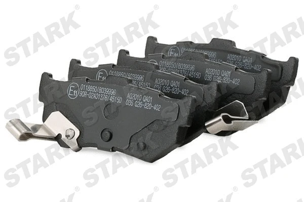 Brake Pad Set, disc brake (SKBP-0011525)