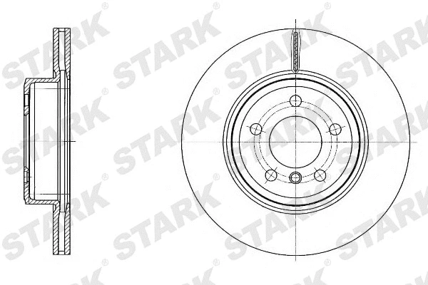 Brake Disc (SKBD-0022857)