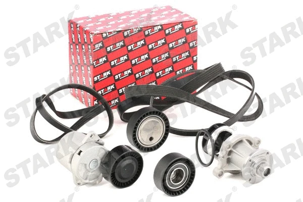 Water Pump + V-Ribbed Belt Kit