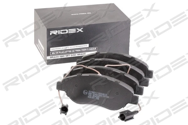 Brake Pad Set, disc brake (402B1249)