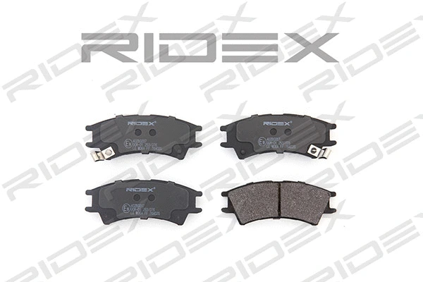 Brake Pad Set, disc brake (402B0287)
