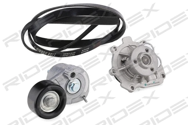 Water Pump + V-Ribbed Belt Kit