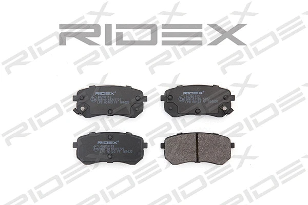 Brake Pad Set, disc brake (402B0113)