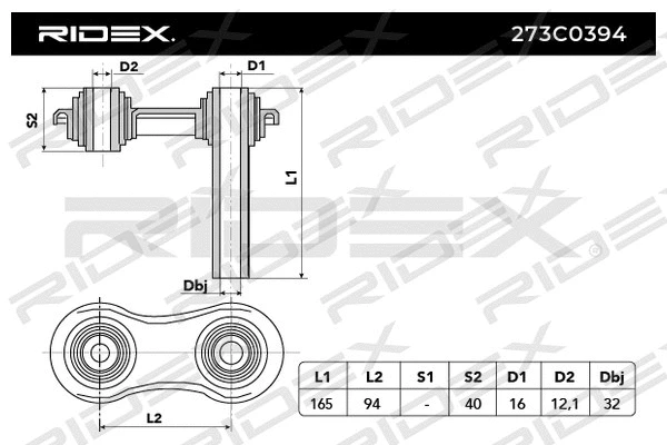 Control/Trailing Arm, wheel suspension