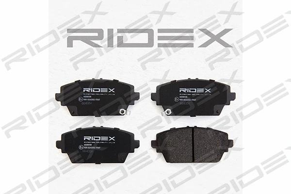 Brake Pad Set, disc brake (402B0135)