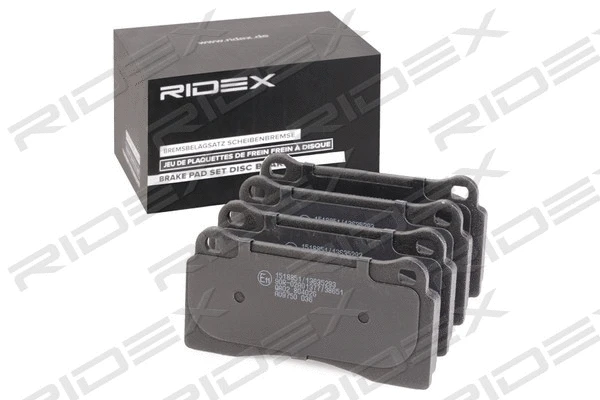 Brake Pad Set, disc brake (402B1108)