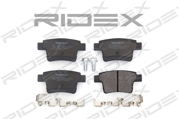 Brake Pad Set, disc brake (402B0142)