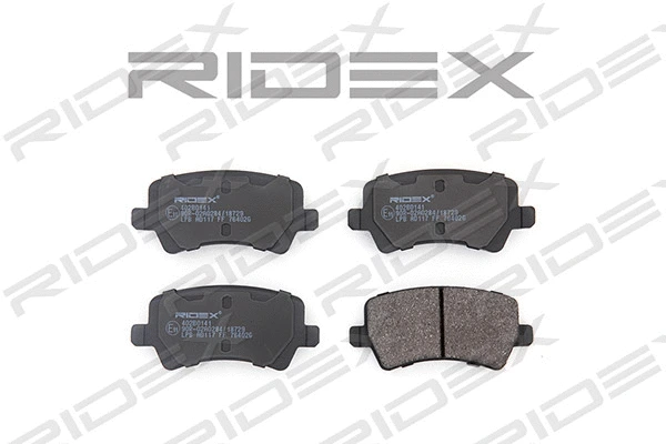 Brake Pad Set, disc brake (402B0141)