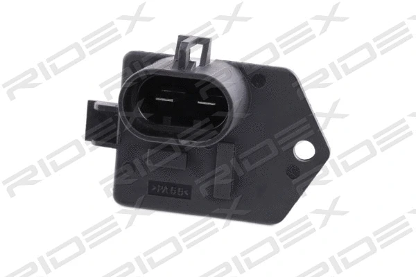 Series resistor, electric motor (radiator fan)