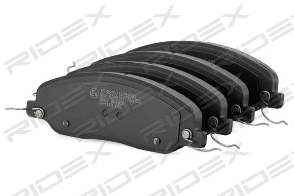 Brake Pad Set, disc brake (402B1363)