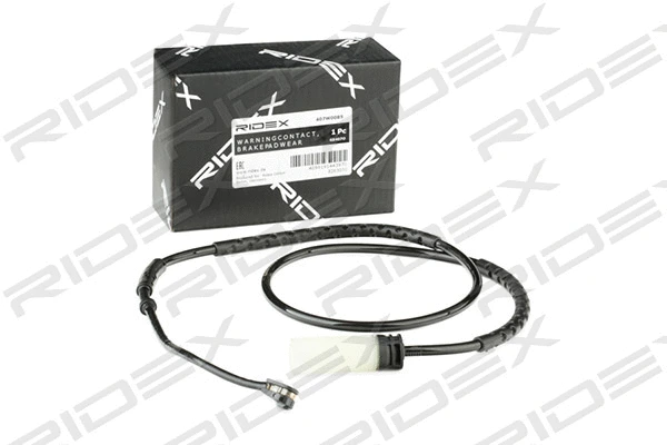 Warning Contact, brake pad wear