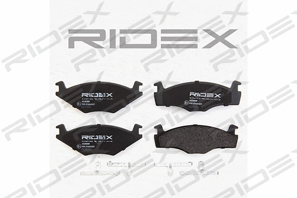Brake Pad Set, disc brake (402B0089)