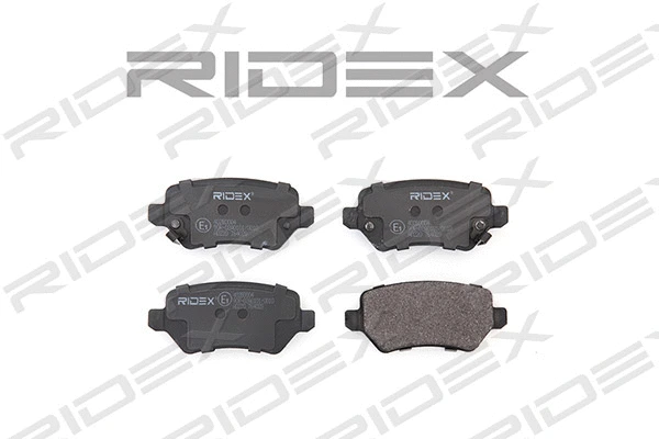 Brake Pad Set, disc brake (402B0004)