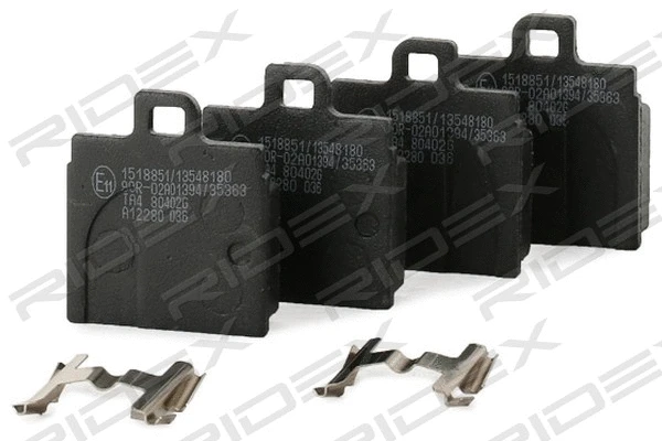 Brake Pad Set, disc brake (402B1187)