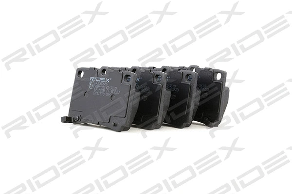 Brake Pad Set, disc brake (402B0656)