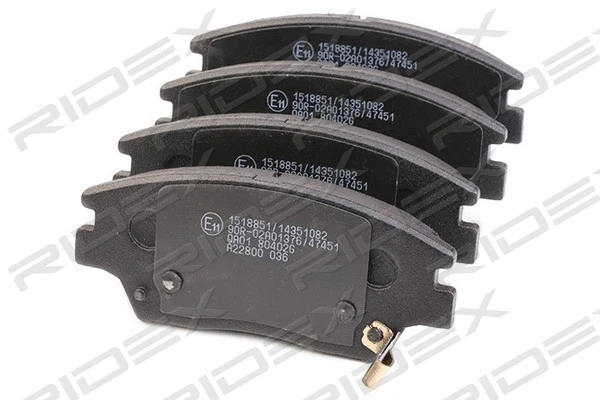 Brake Pad Set, disc brake (402B1329)