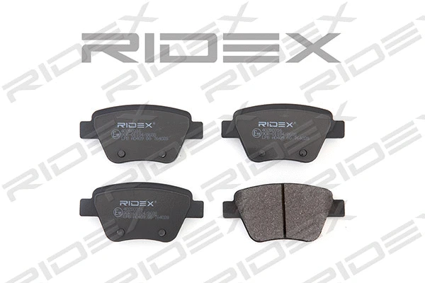 Brake Pad Set, disc brake (402B0316)