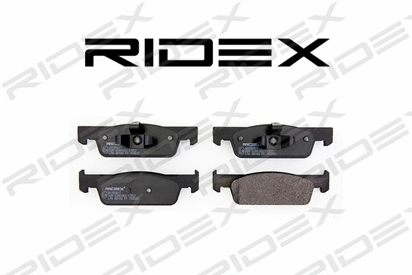 Brake Pad Set, disc brake (402B0617)
