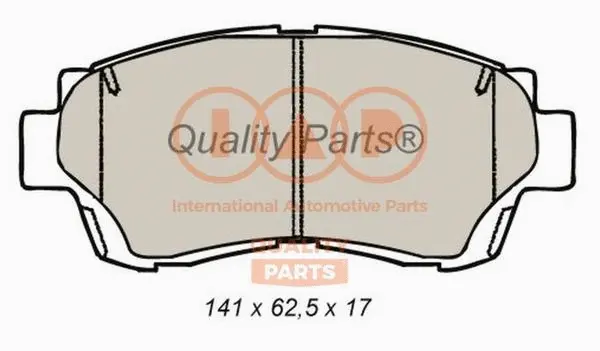 Brake Pad Set, disc brake (704-17098)