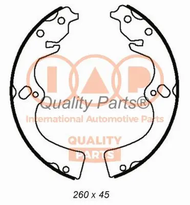 Brake Shoe Set (705-19010)