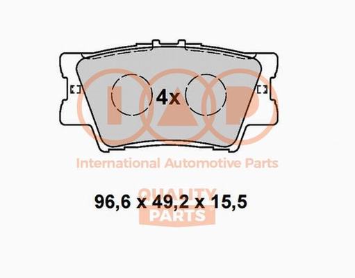 Brake Pad Set, disc brake (704-17059X)