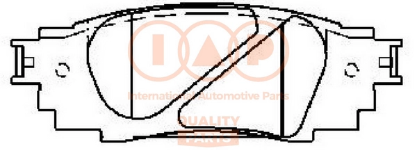 Brake Pad Set, disc brake (704-17241X)