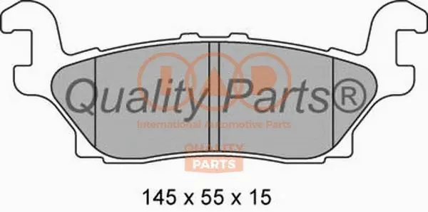 Brake Pad Set, disc brake (704-00065)