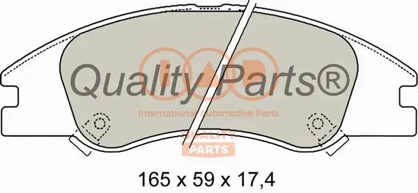 Brake Pad Set, disc brake (704-21042G)