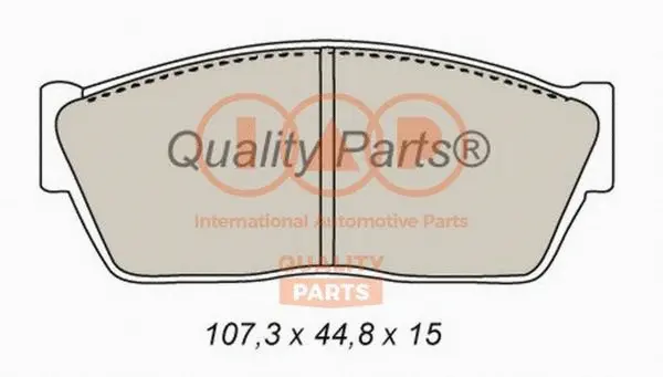 Brake Pad Set, disc brake (704-06011)