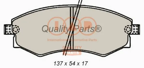 Brake Pad Set, disc brake (704-07030)