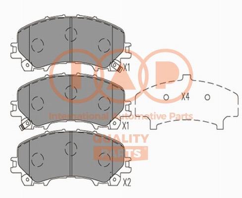 Brake Pad Set, disc brake (704-13113X)