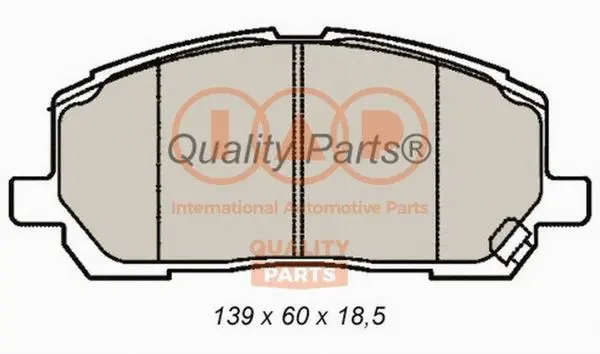 Brake Pad Set, disc brake (704-17130)