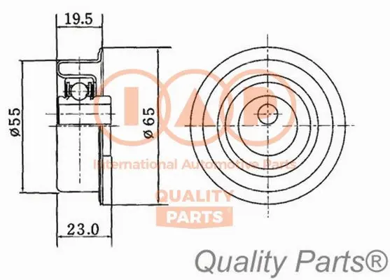 Tensioner, timing belt