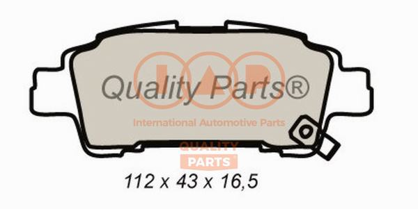 Brake Pad Set, disc brake (704-17084X)